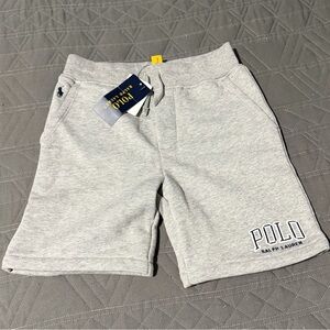 Polo by Ralph Lauren Light Gray Athletic Fleece Shorts